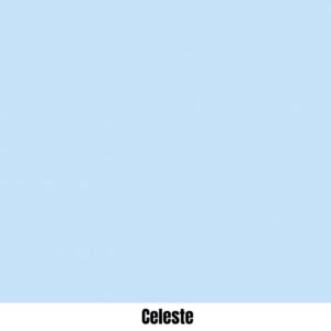 Tela Celeste - Rayas y Lunares