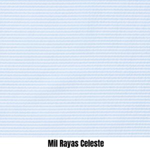 Tela Mil Rayas Celeste - Rayas y Lunares
