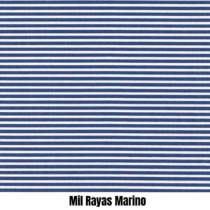 Tela Mil Rayas Marino - Rayas y Lunares